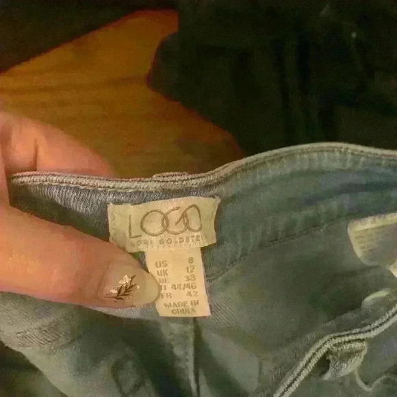 Logo straight woman’s jeans - Picture 6 of 6